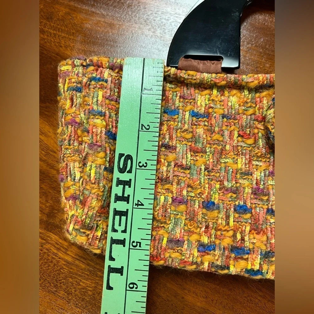 Grace Chuang Tweed Handbag
